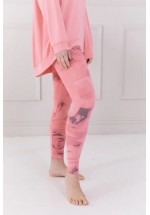 A Postcard From Brighton Blooming Rose Anita Leggings (Coral Pink) 